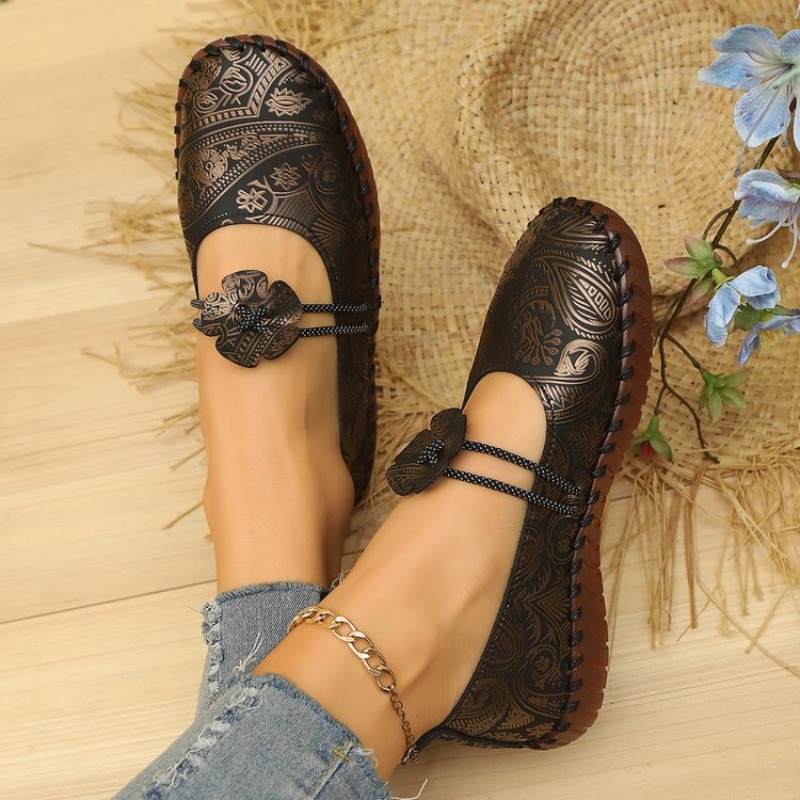 Women Shoes Wedges - Yumuşak Tabanlı Kadın Tek Ayakkabıları Sonbahar
