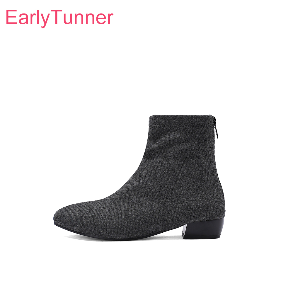 Women'S Shoes Size 12 - Sonbahar Yeni Moda Gri Gül Rengi