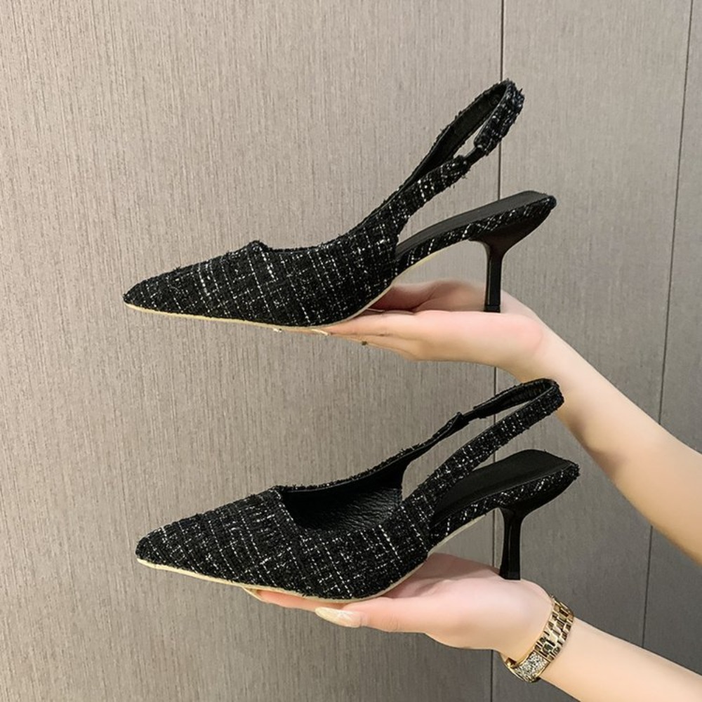 Women'S Shoes Veja - Şık Ofis Bayanları İçin Slingback Stiletto