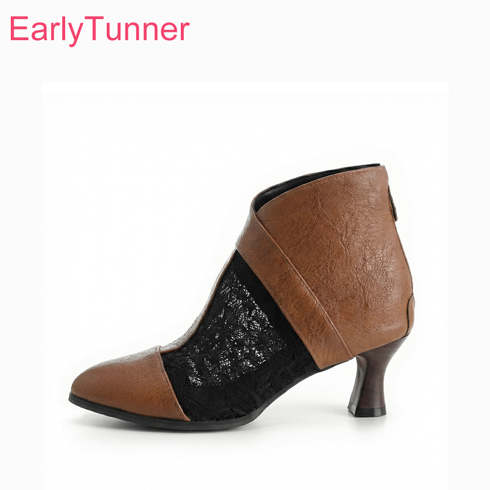 Women'S Shoes Size 12 - 2026 Dantelli Bilek Boyu Yazlık Kadın