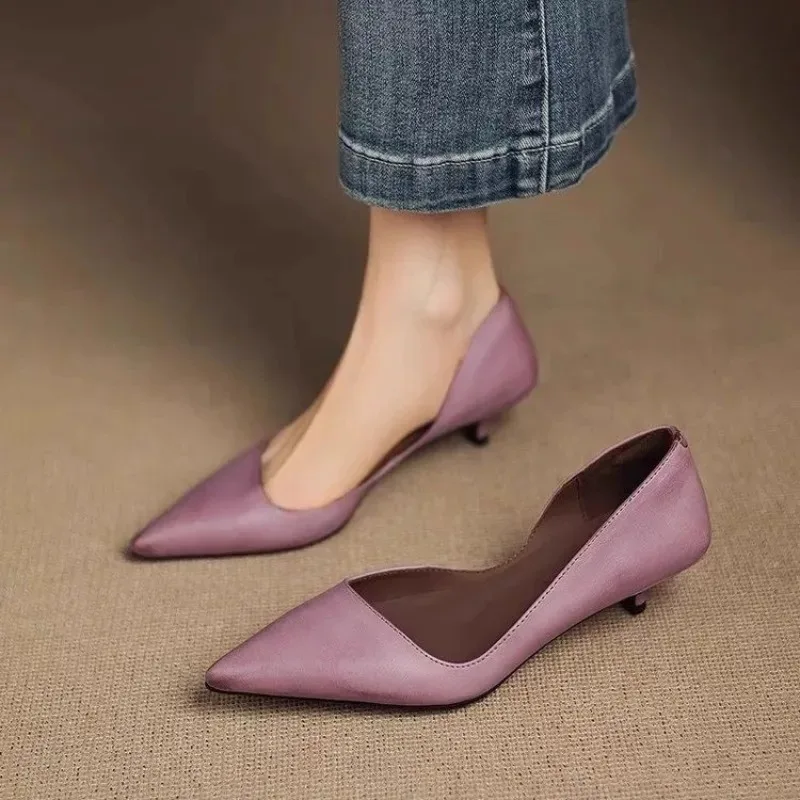 Women'S Heels - Kadın Sivri Burun Stiletto Topuklu Ayakkabılar