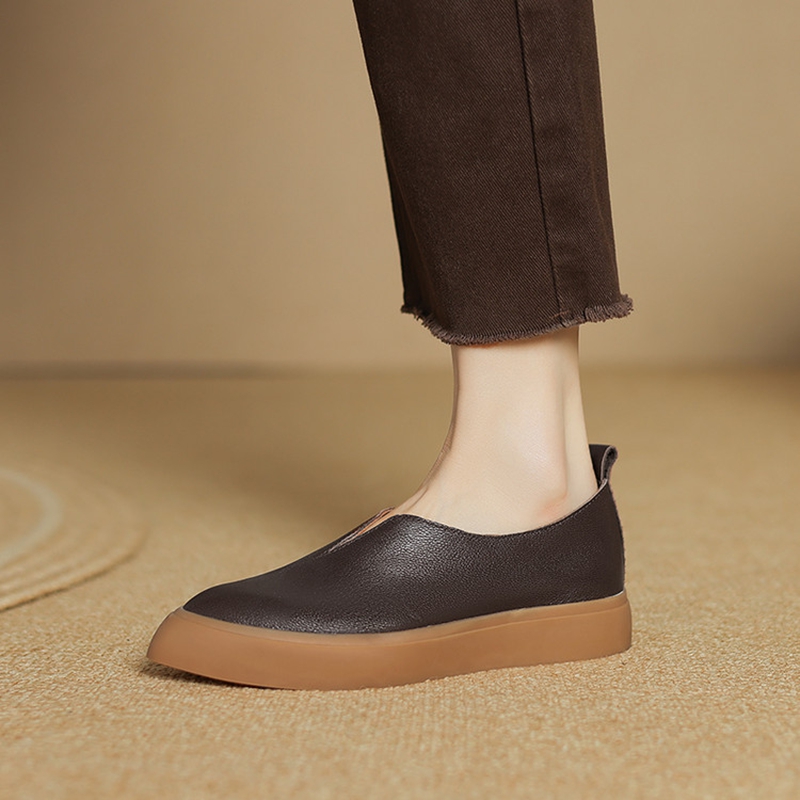 Women Shoes With Heels - YENI İlkbahar/Sonbahar Kadın Loafer'lar Sivri Burun