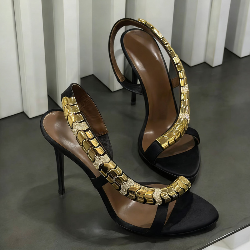 Lüks Rhinestones Payetli Saten - Gladiator Sandal Women incelemesi ve fiyatı