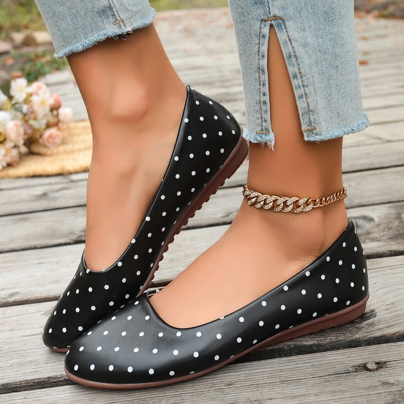 Bayan Beyaz Puantiyeli Yuvarla - Women Shoes Wedges incelemesi ve fiyatı