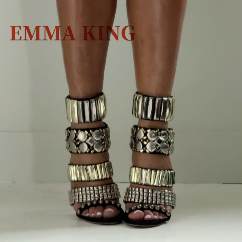Siyah Süslenmiş Ayak Bileği Ka - Gladiator Sandal Women incelemesi ve fiyatı