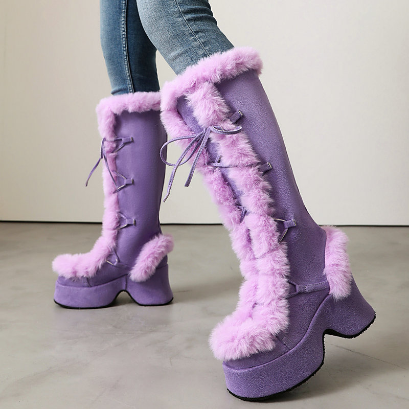 Lolita tarzı kürklü platform ç - Women'S Shoes Chelsea incelemesi ve fiyatı