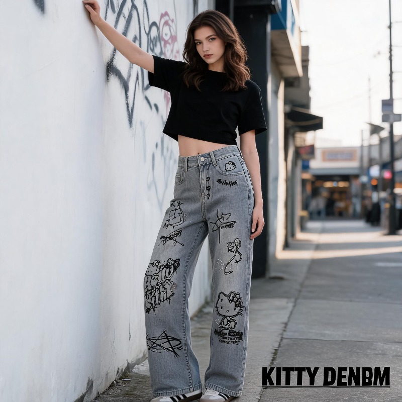 Sevimli Keiokitty Rhinestone G - Women Shoes Jeans incelemesi ve fiyatı