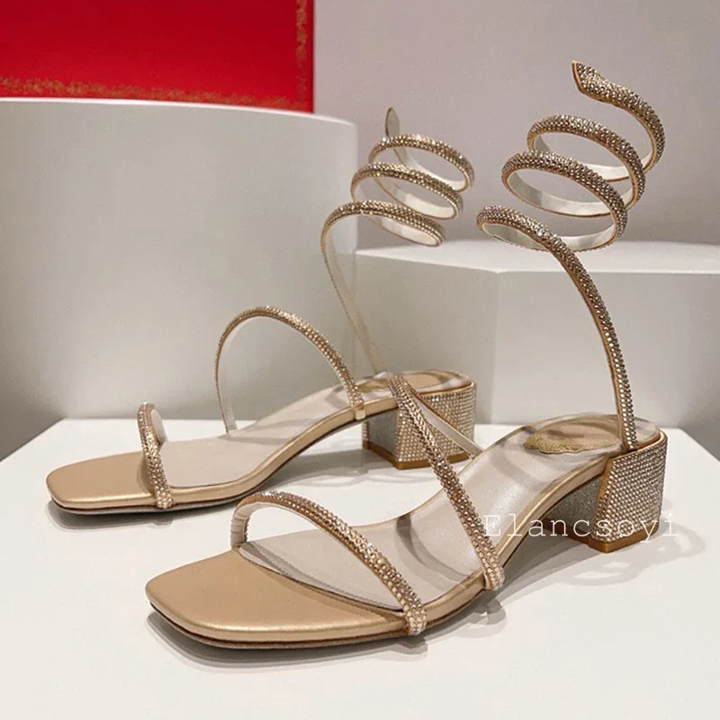 Kare Ayak Tıknaz Yüksek Topukl - Gladiator Sandal Women incelemesi ve fiyatı