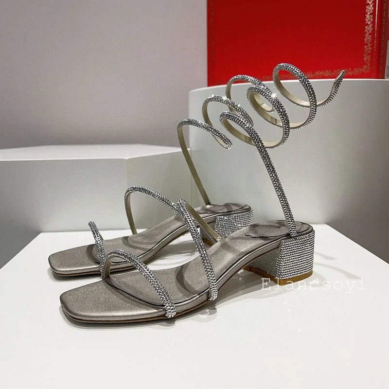 Kare Ayak Tıknaz Yüksek Topukl - Gladiator Sandal Women incelemesi ve fiyatı
