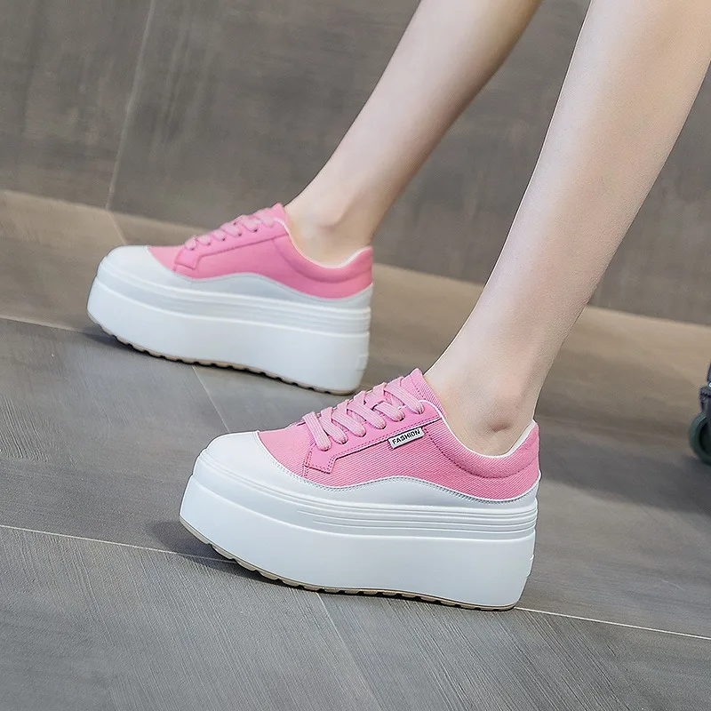 8 cm Yeni Kanvas Hakiki Deri K - Women Shoes Sale incelemesi ve fiyatı