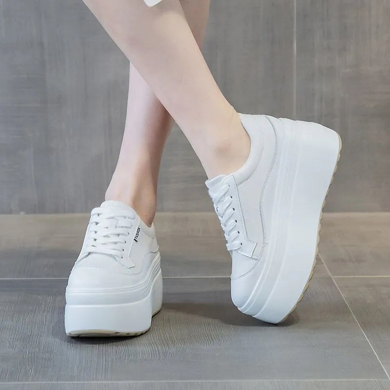 8 cm Yeni Kanvas Hakiki Deri K - Women Shoes Sale incelemesi ve fiyatı