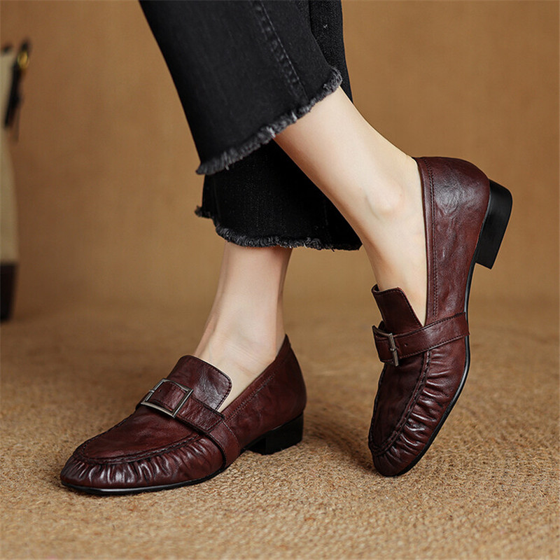 Yeni sonbahar hakiki deri kadı - Women Shoes With Heels incelemesi ve fiyatı