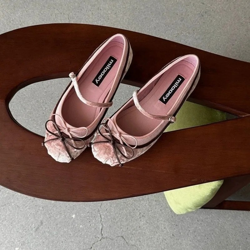 2026 Fransız Düz Tabanlı Yuvar - Women Shoes With Heels incelemesi ve fiyatı