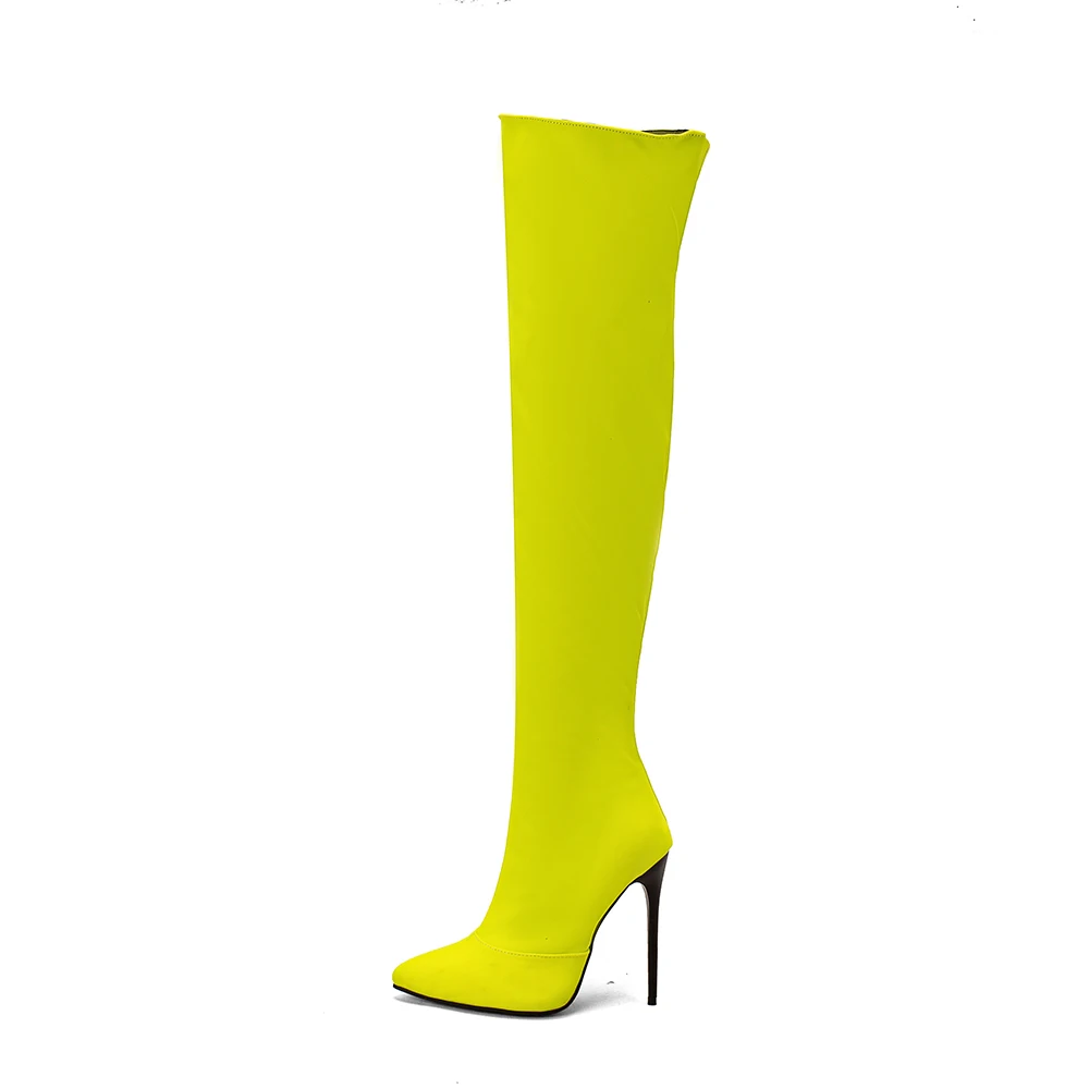 Yeni Kış Glamour Turuncu Sarı  - Women'S Shoes Size 12 incelemesi ve fiyatı