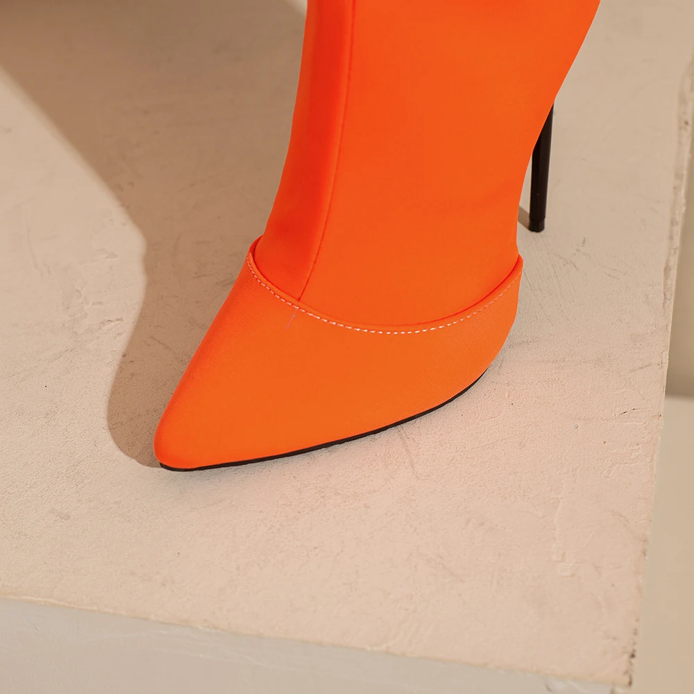 Yeni Kış Glamour Turuncu Sarı  - Women'S Shoes Size 12 incelemesi ve fiyatı