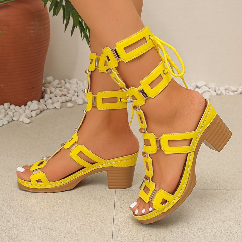 Kadın Yüksek Topuklu Sandalet  - Gladiator Sandal Women incelemesi ve fiyatı