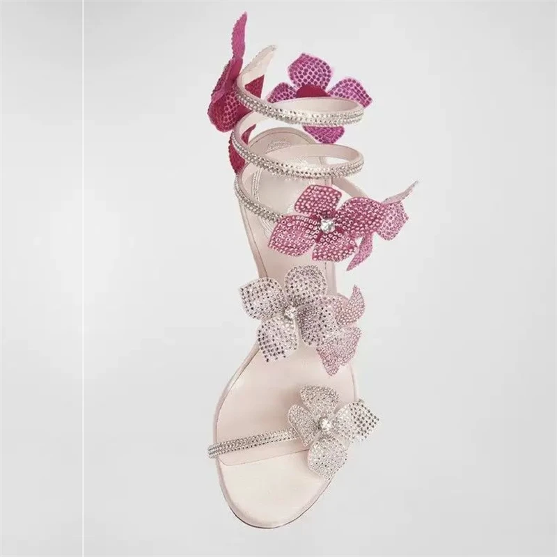 Eilyken Seksi KRISTAL Çiçek In - Gladiator Sandal Women incelemesi ve fiyatı