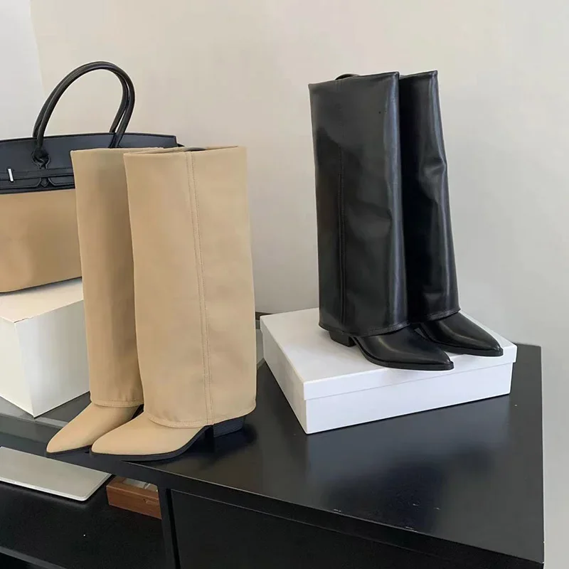Kadın Botları Diz Üstü Topuklu - Women'S Shoes Chelsea incelemesi ve fiyatı