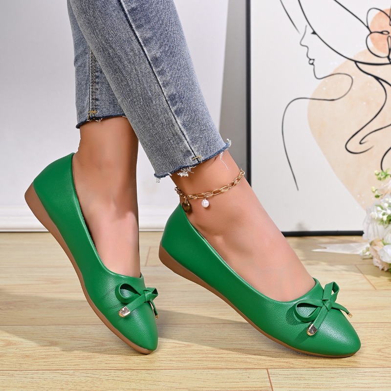 Fiyonklu Sığ Ağızlı Yumuşak Ta - Women Shoes Wedges incelemesi ve fiyatı