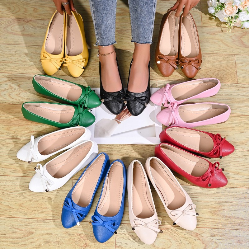 Fiyonklu Sığ Ağızlı Yumuşak Ta - Women Shoes Wedges incelemesi ve fiyatı