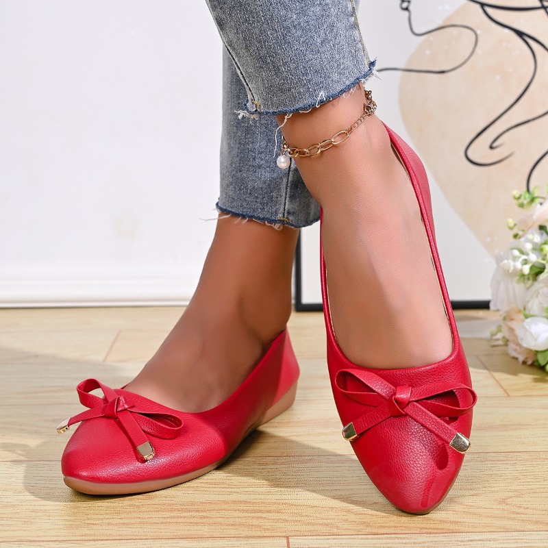 Fiyonklu Sığ Ağızlı Yumuşak Ta - Women Shoes Wedges incelemesi ve fiyatı