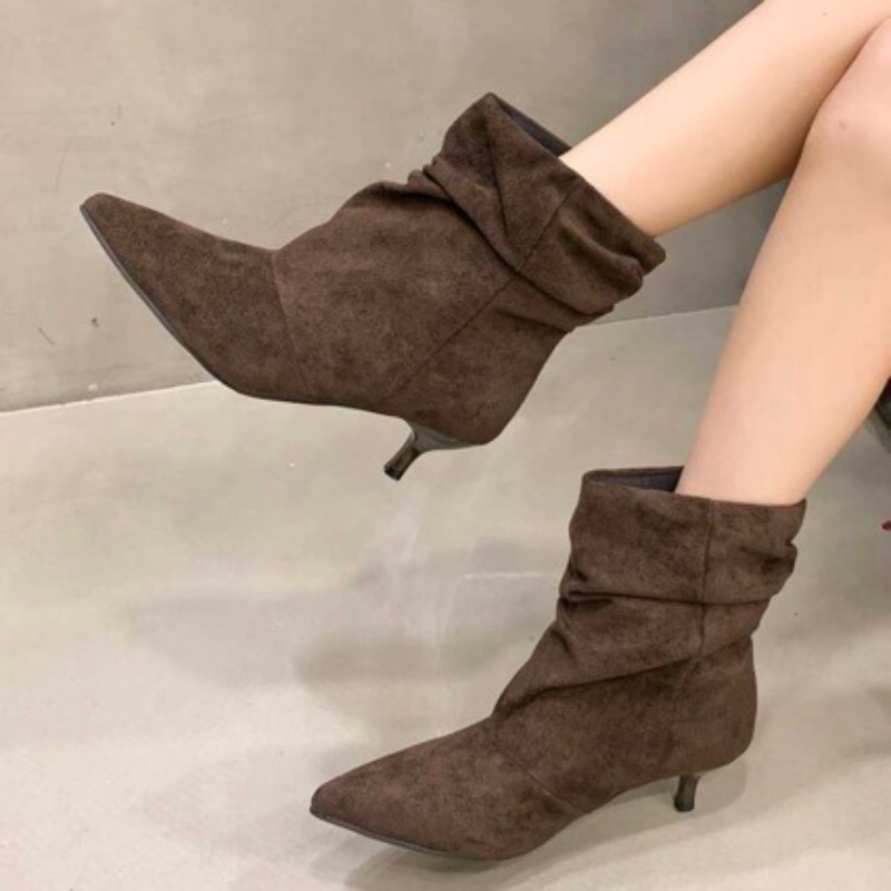 Kahverengi Retro Zarif Tasarım - Women'S Shoes Chelsea incelemesi ve fiyatı