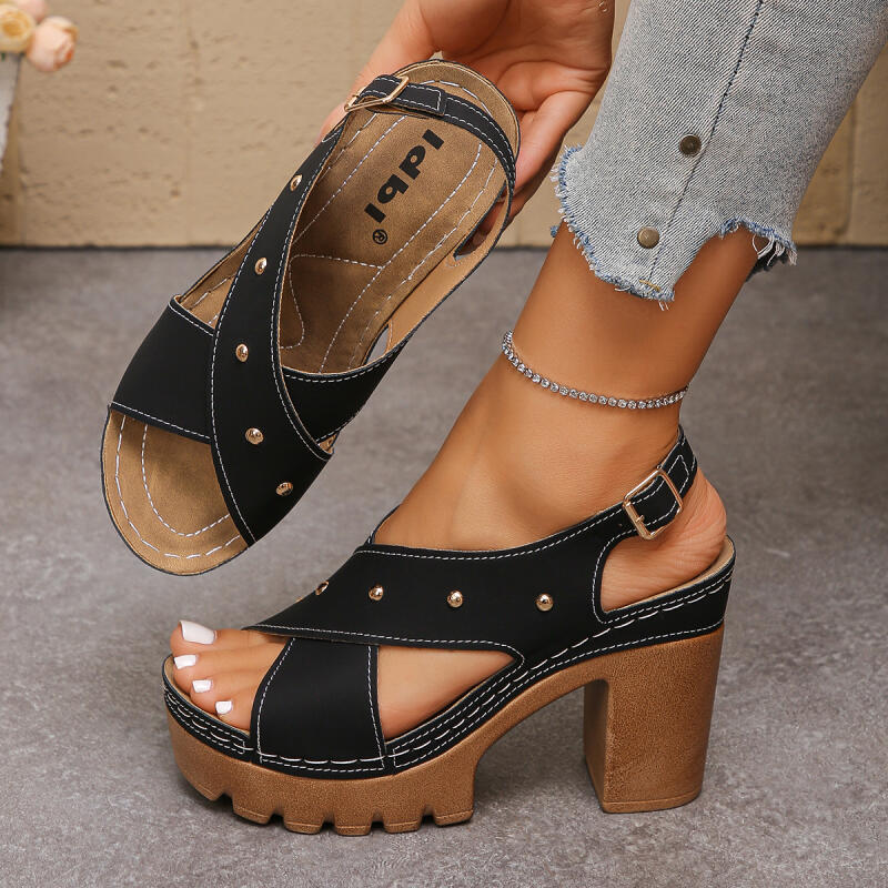 Vintage Süper Yüksek Topuklu Ç - Gladiator Sandal Women incelemesi ve fiyatı